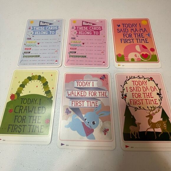 Milestone-30 cards to capture & remember your baby’s first year - Picture 3 of 6